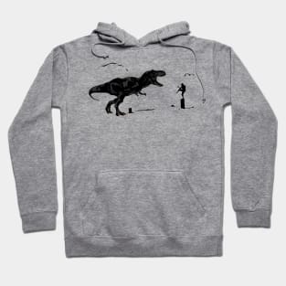 Crane Kick T-Rex Hoodie